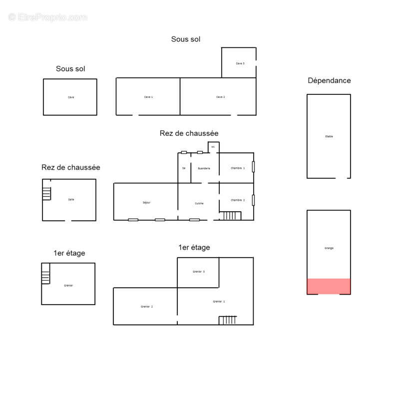 Maison à SAINT-MAMET-LA-SALVETAT