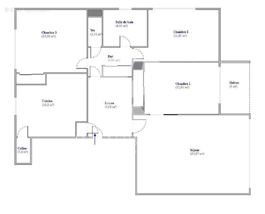 Appartement à LYON-3E