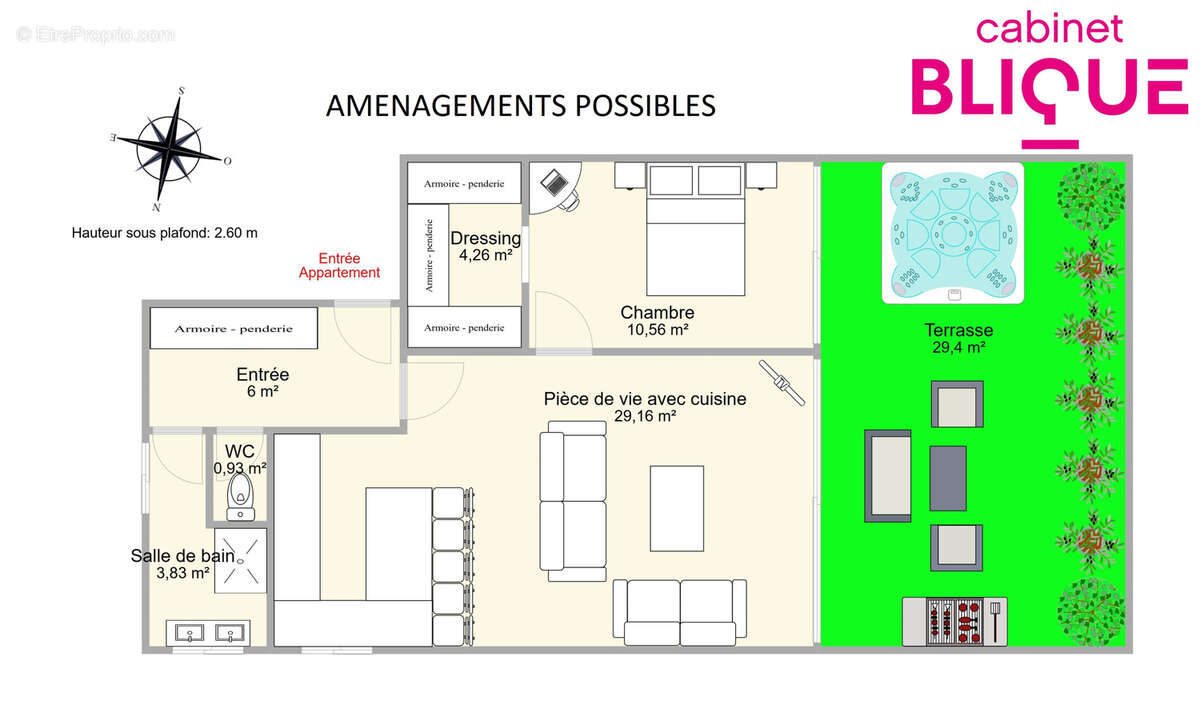 Appartement à CANNES