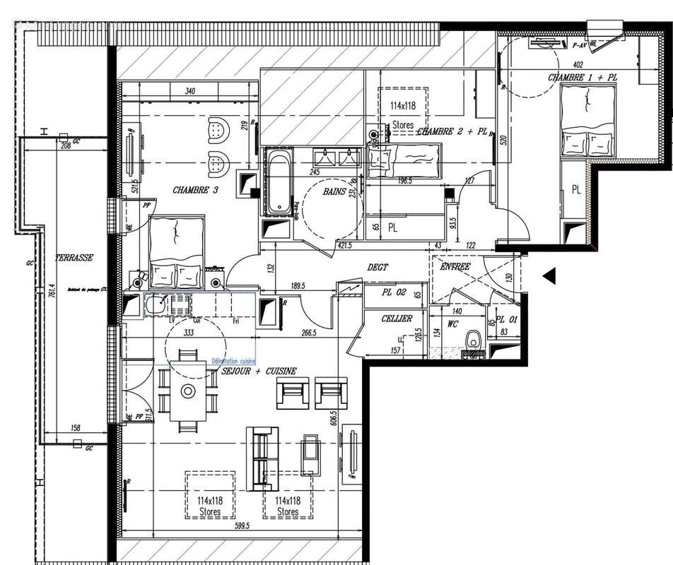 Appartement à PORNIC