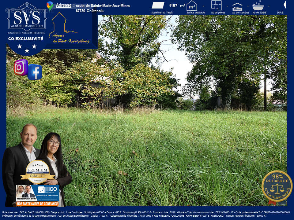 Terrain à CHATENOIS