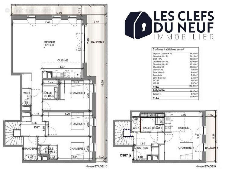 Appartement à TOULOUSE