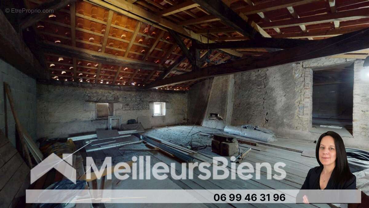 Maison Charentaise à rénover, déjà habitable, grand terrain et dépendances - photo 15