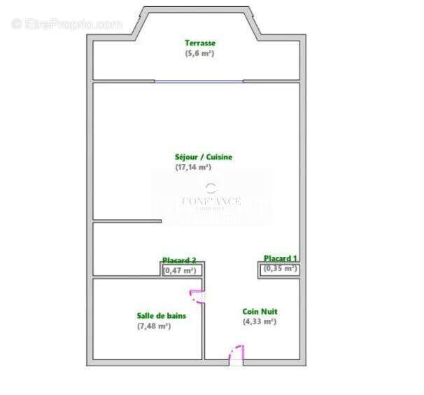 Appartement 31 m² à Saint-Etienne-De-Tinee  - photo 9