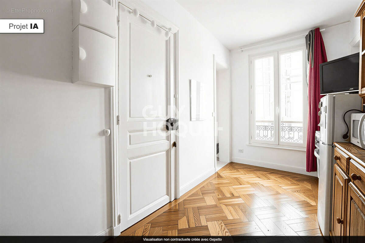 Appartement Paris 2 pièce(s) 21.75 m2 - photo 2