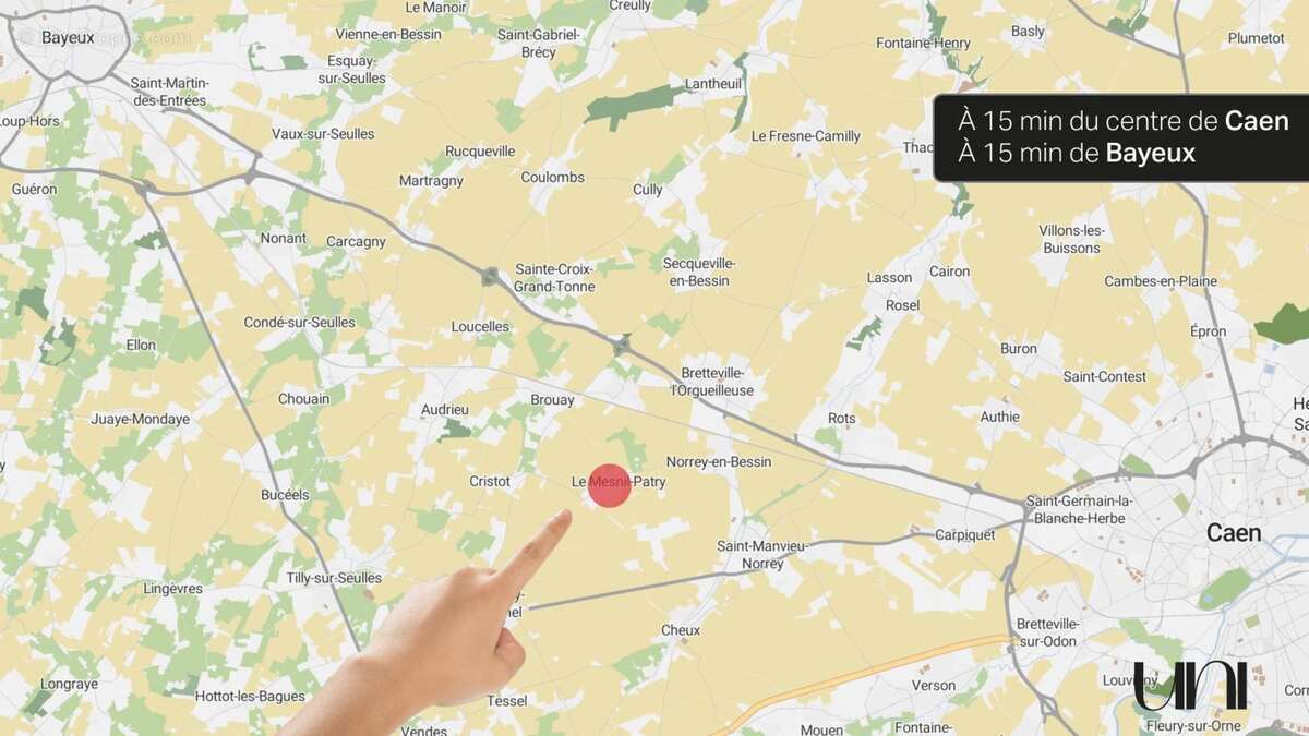 Maison à BRETTEVILLE-L'ORGUEILLEUSE