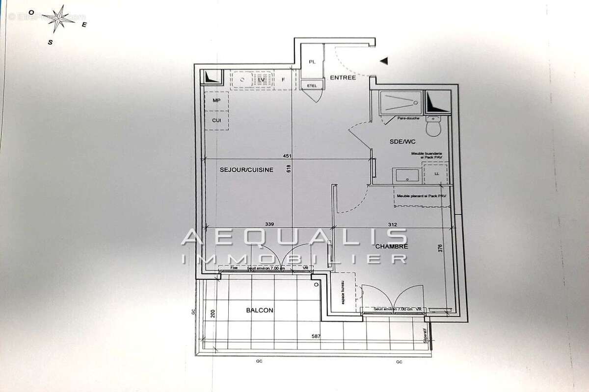 Appartement à SAINT-LAURENT-DU-VAR