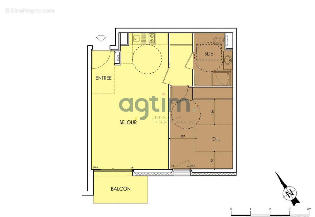 Appartement dans Résidence Sénior - photo 2