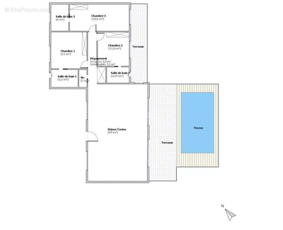 Villa style bergerie de 135m² - ventiseri - photo 5