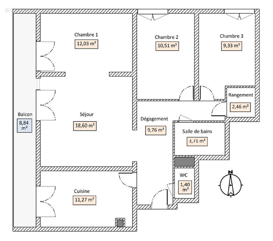 Appartement à PORT-DE-BOUC