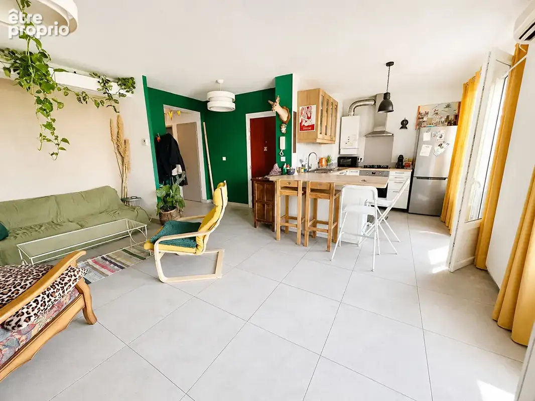 Appartement Montpellier 3 pièce(s) 65 m2 balcon et garage - photo 4