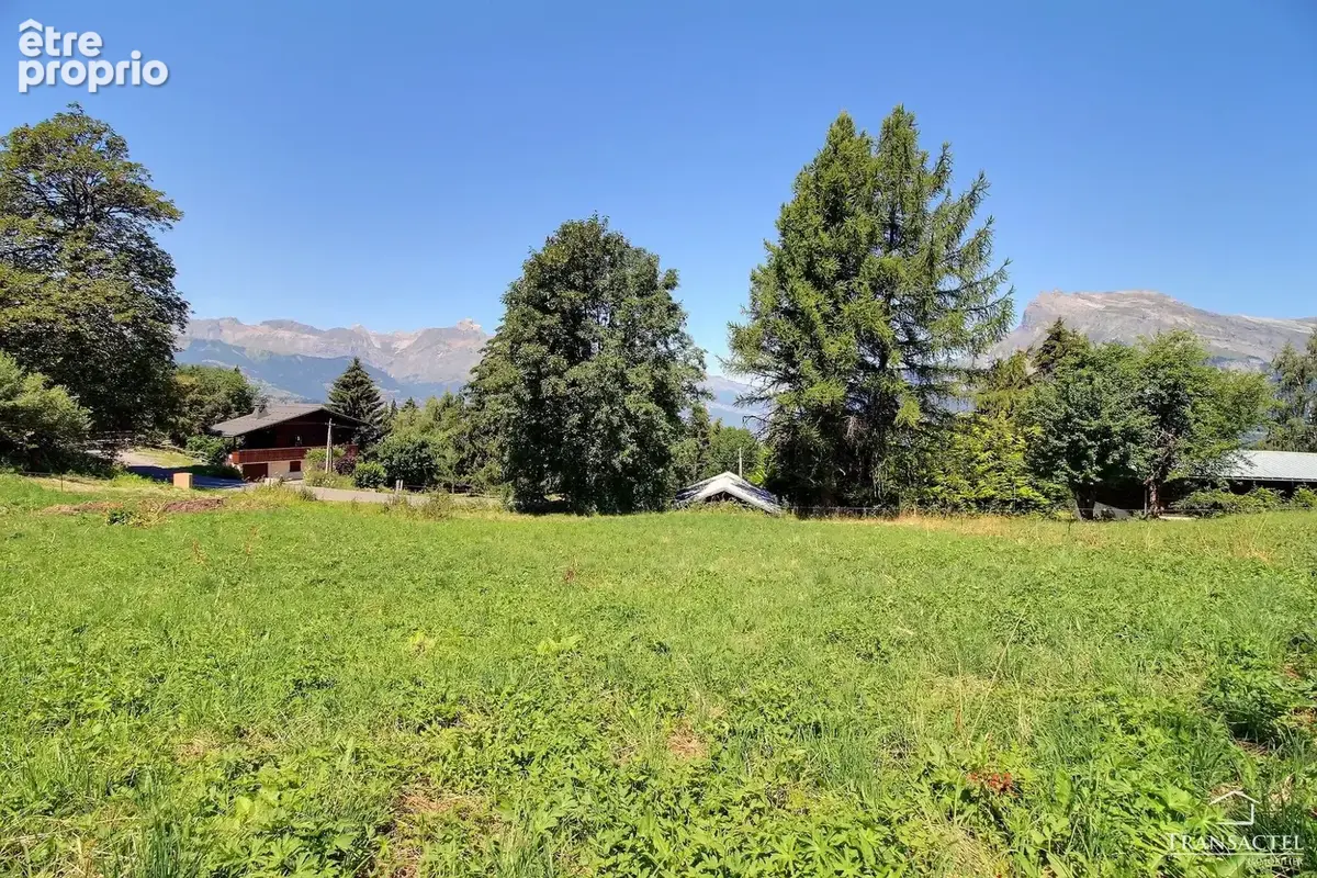 Photo Terrain à Saint-Gervais-Les-Bains au prix de 495 000€