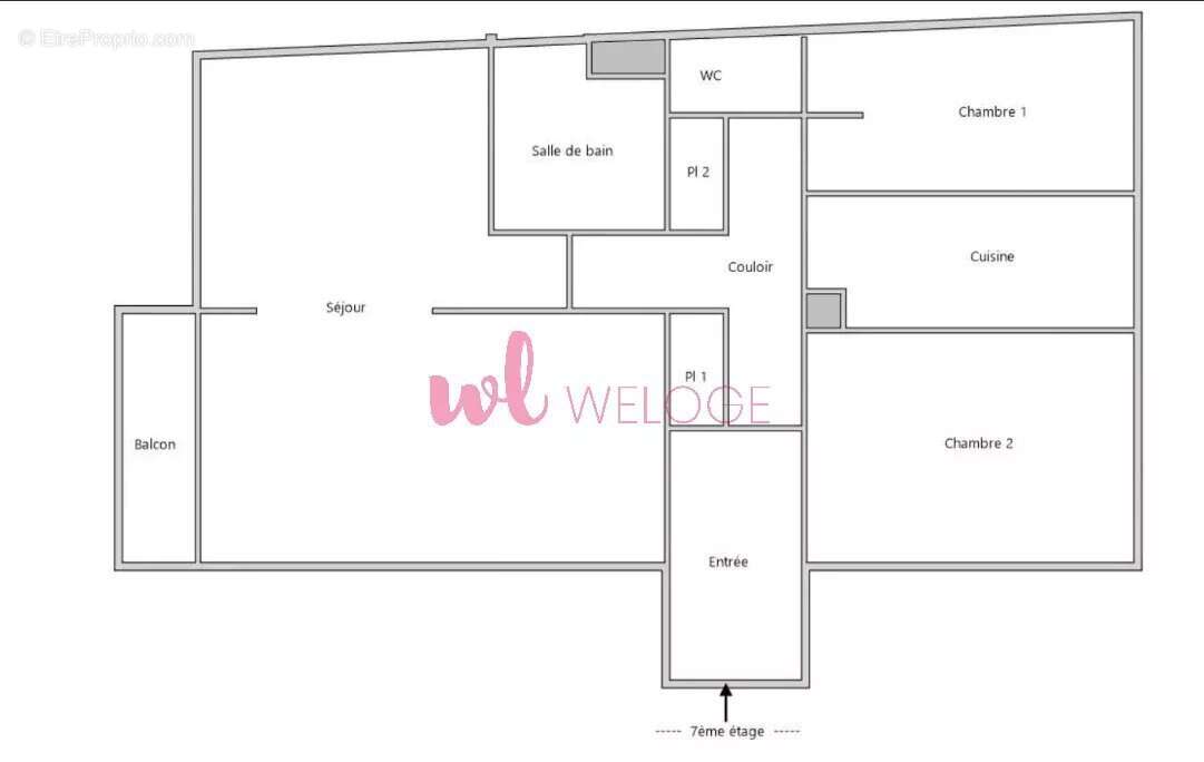 Appartement à PARIS-14E