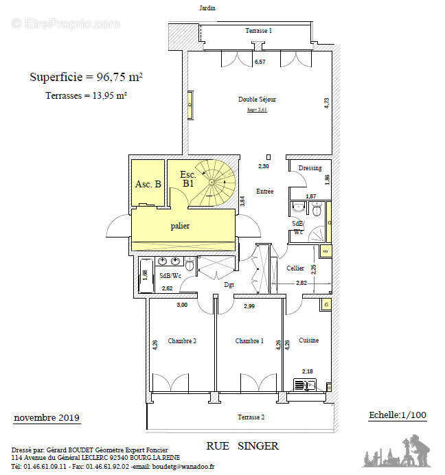 Appartement à PARIS-16E
