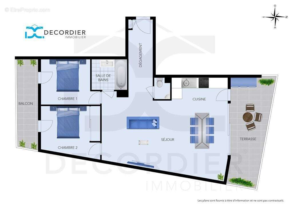 Appartement à EVIAN-LES-BAINS