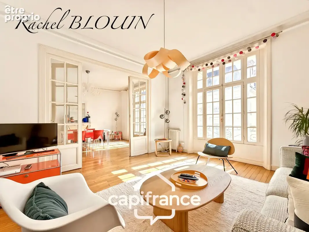 RENNES, Appartement bourgeois Type 5 de 118 m2 dans immeuble de caractère - photo 2