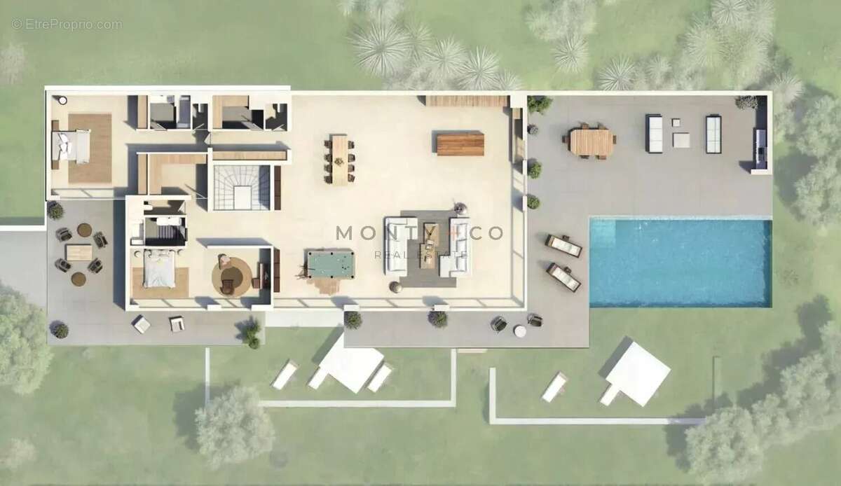 Vente villa 5 chambres vue mer dans un domaine privé a Grimaud - photo 8