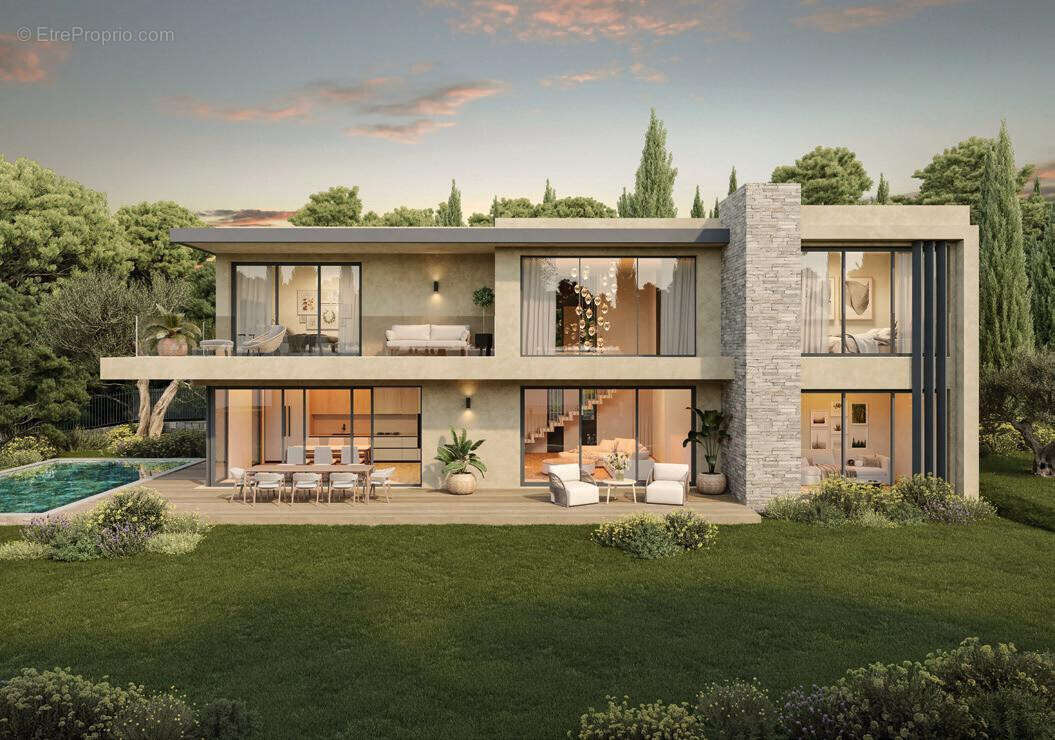Mougins  Domaine privé  Villas neuves d'exception avec piscine - photo 6