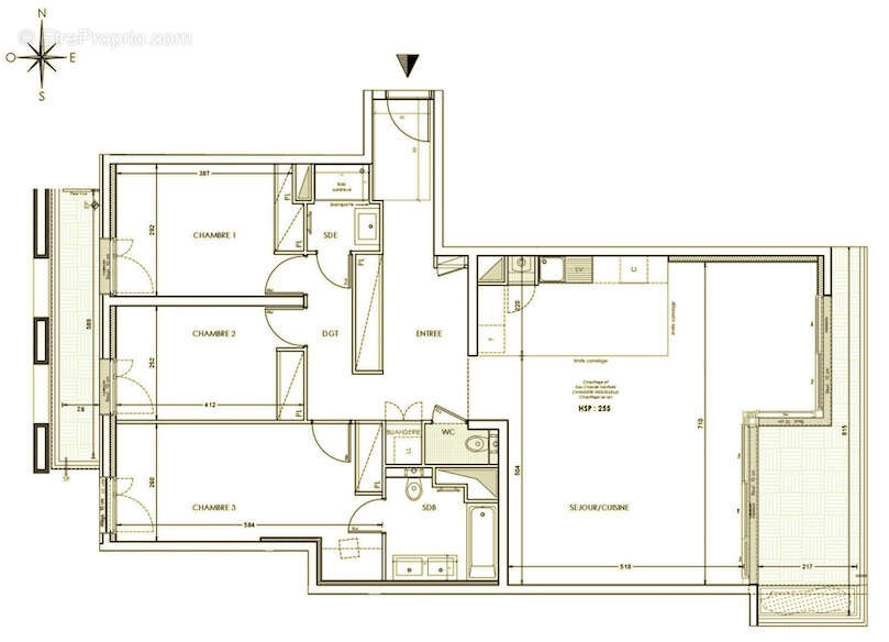Appartement à SAINT-CLOUD