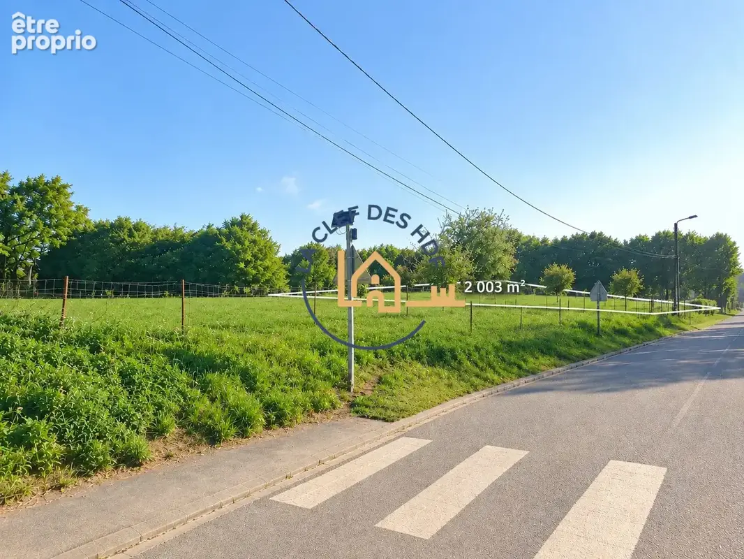 Terrain 2 003 m² à vendre à Avesnes-Le-Comte (62810) - photo 2