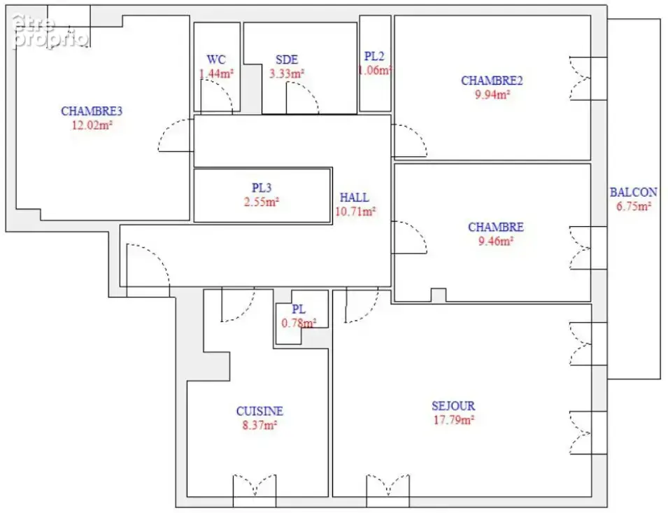 Marseille 5e / Conception – T4 avec balcon – Idéal RP ou investissement colocation - photo 13