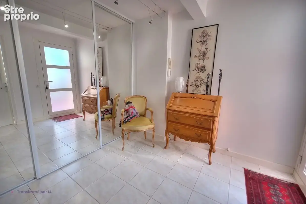 Saint raphael, a pied mer et commerces  appartement rdj 104 m2 + 64 m2, 2/ 3 chambres - photo 9