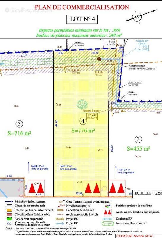 Terrain à LA CHAPELLE-PALLUAU
