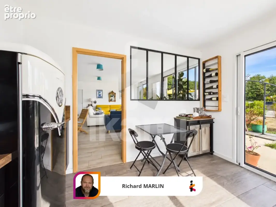 Maison contemporaine de plain-pied   118 m2   3 chambres   dpe a   névez   port-manec’h - photo 7