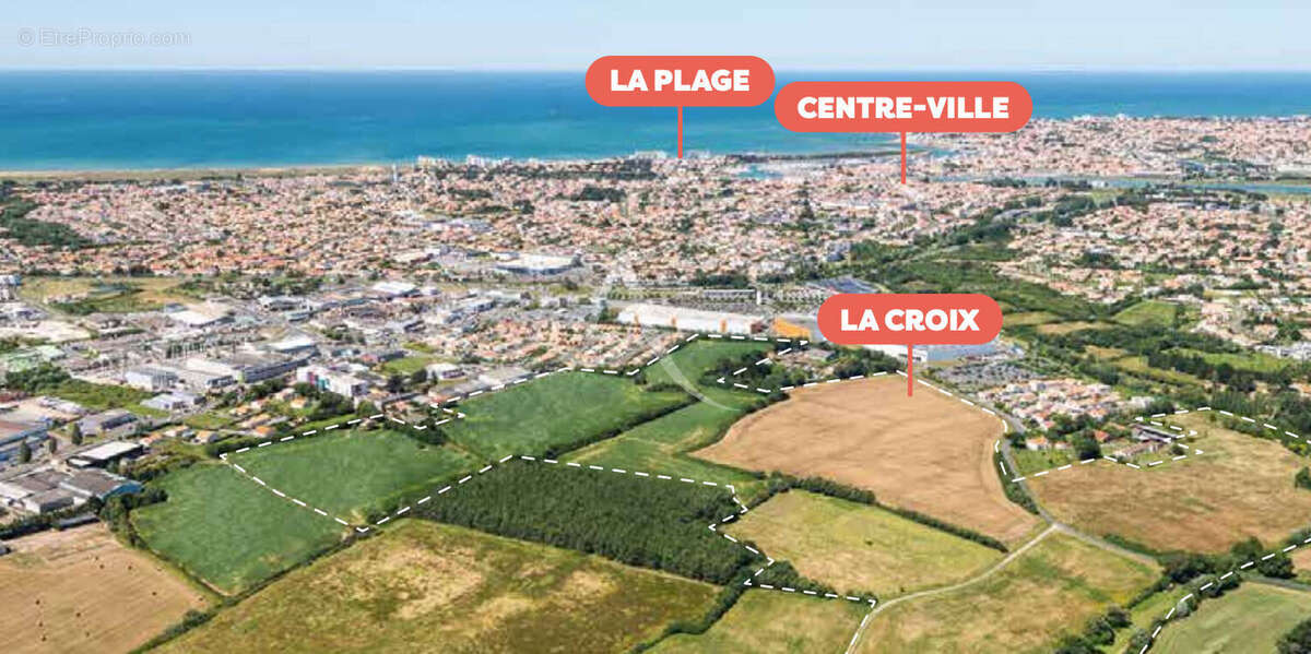 Terrain à SAINT-GILLES-CROIX-DE-VIE