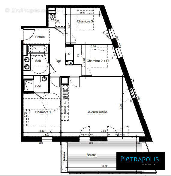 Appartement à LYON-8E