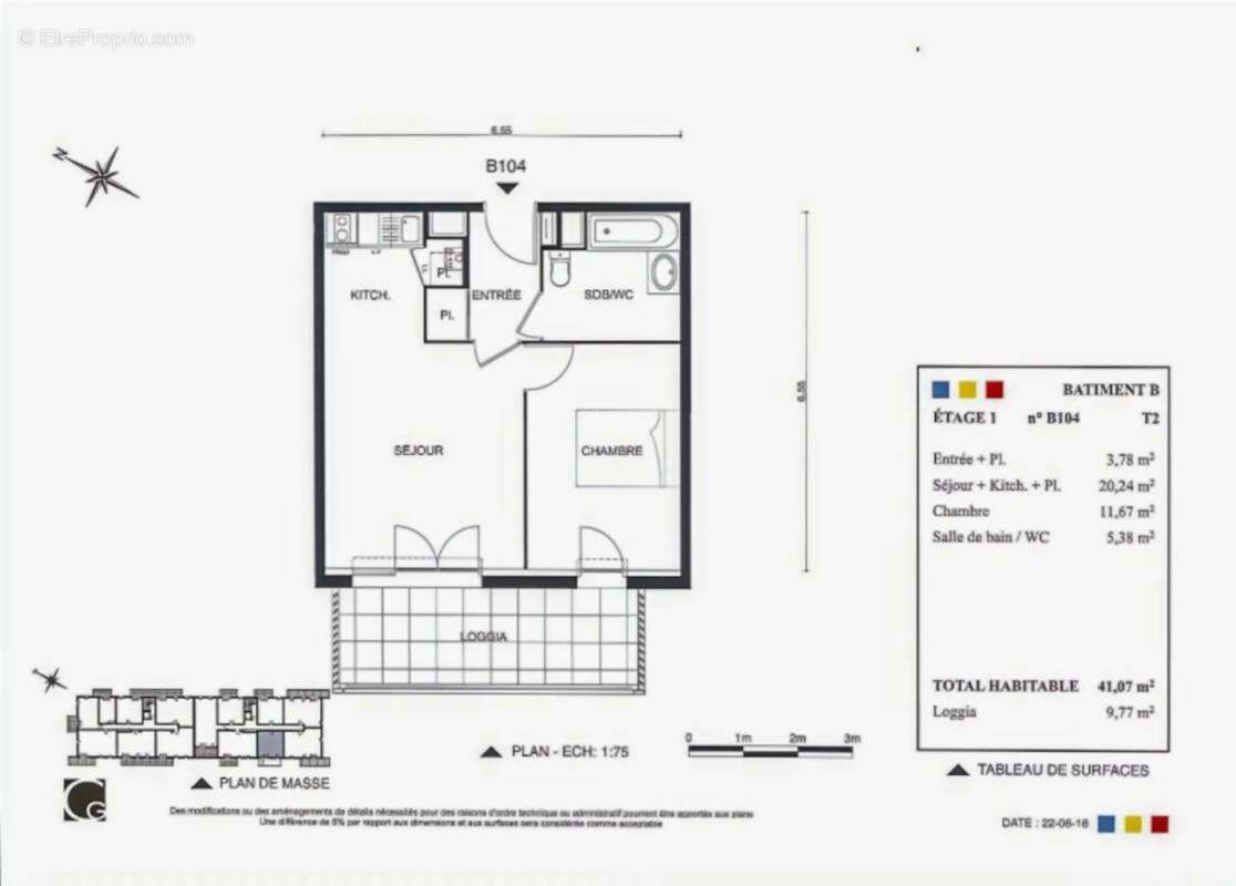 Appartement 2 pièces de 41 m² à Tournefeuille - photo 5