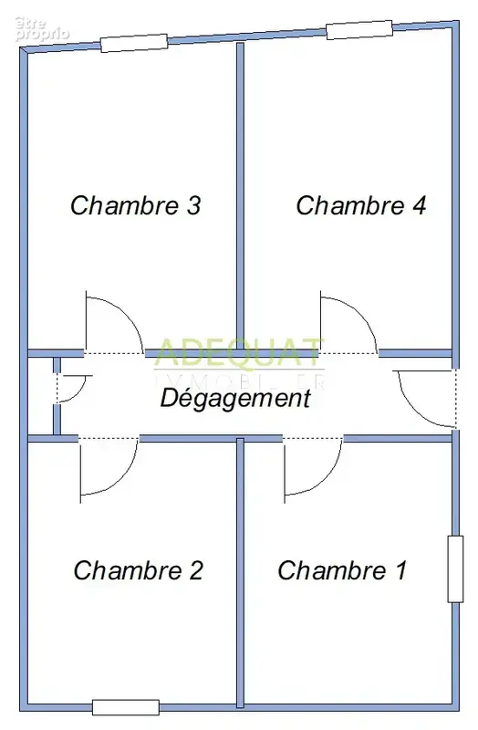 LA TOUR DU PIN CENTRE, maison de ville entièrement à rénover / terrain de 557m2… - photo 14