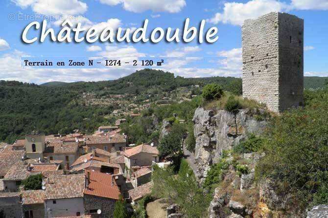   - Terrain à CHATEAUDOUBLE