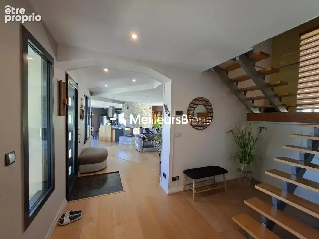 Maison contemporaine avec 2 terrasses et pergola bioclimatique - photo 11