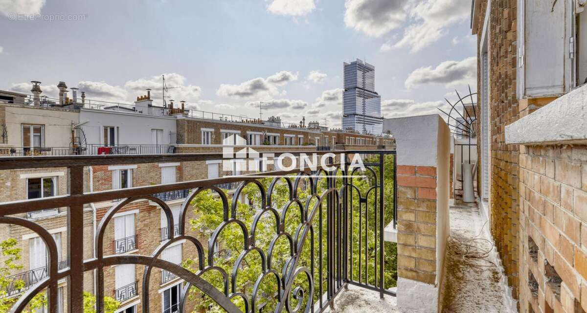 A vendre clichy studio 28 m2 balcon - photo 4
