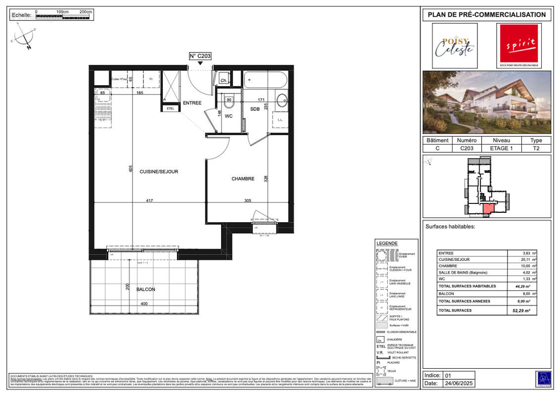 Appartement à POISY