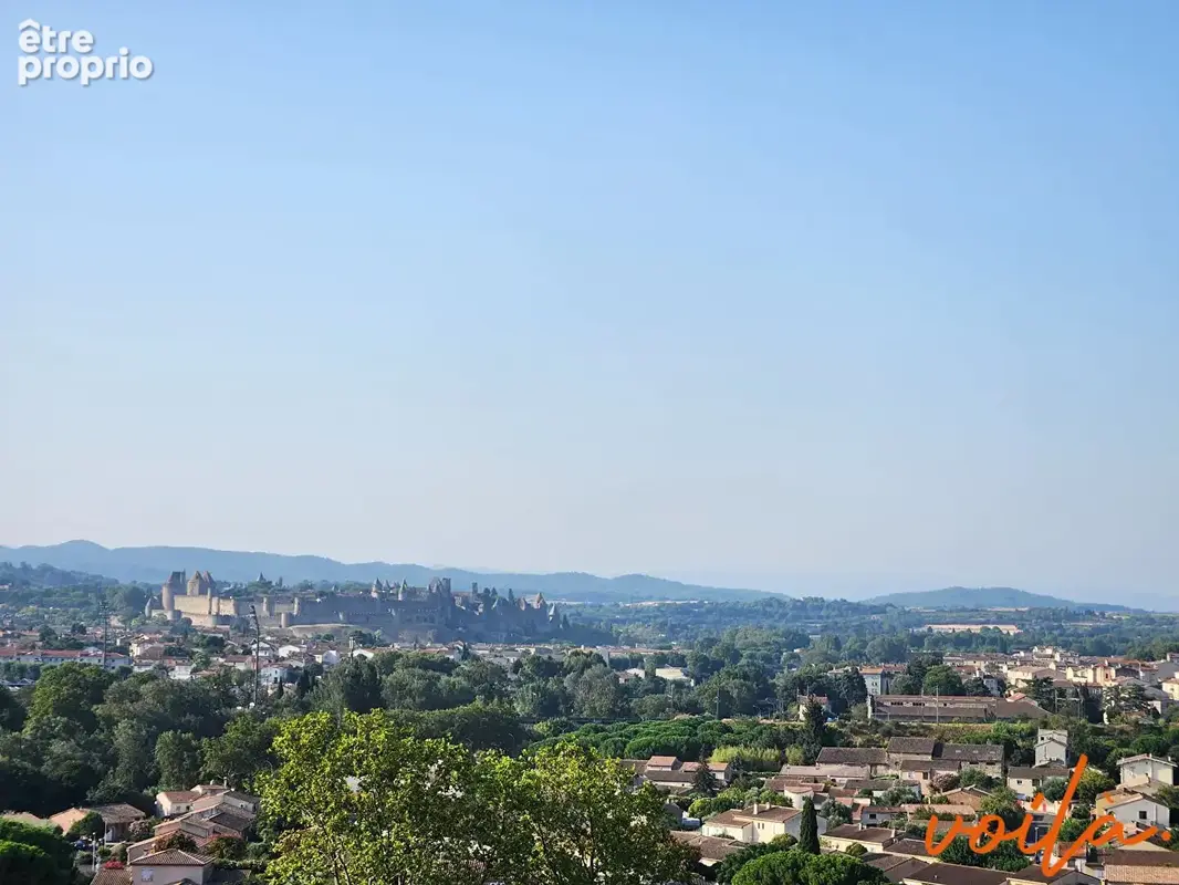 REF - COLORIS7 - Villa d'architecte avec vue exceptionnelle sur la Cité de Carcassonne - photo 2