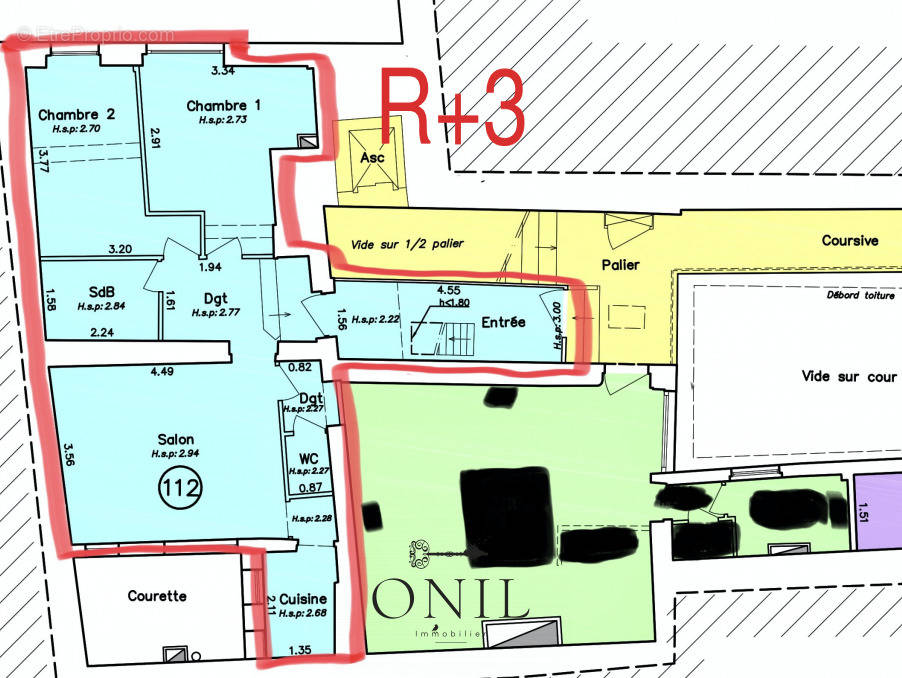 Appartement à LYON-1E