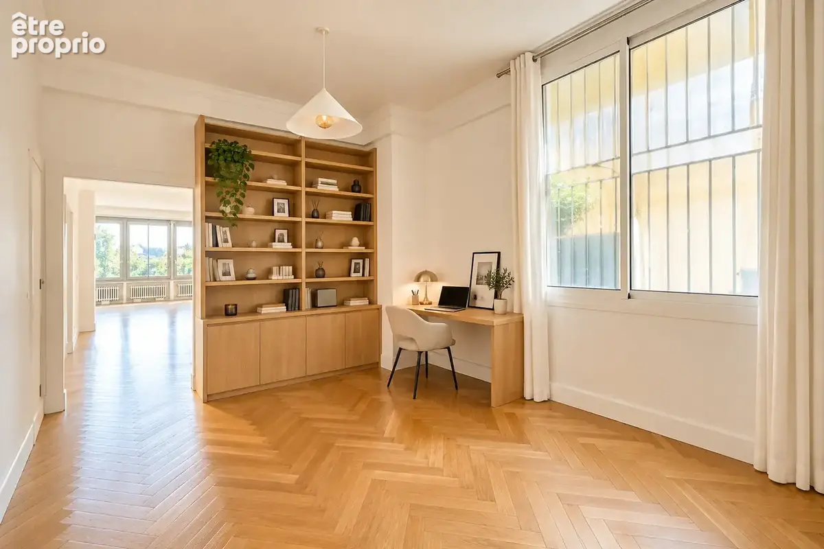 Exceptionnel appartement de 218 m2   3 chambres   bureau   stationnement - photo 5