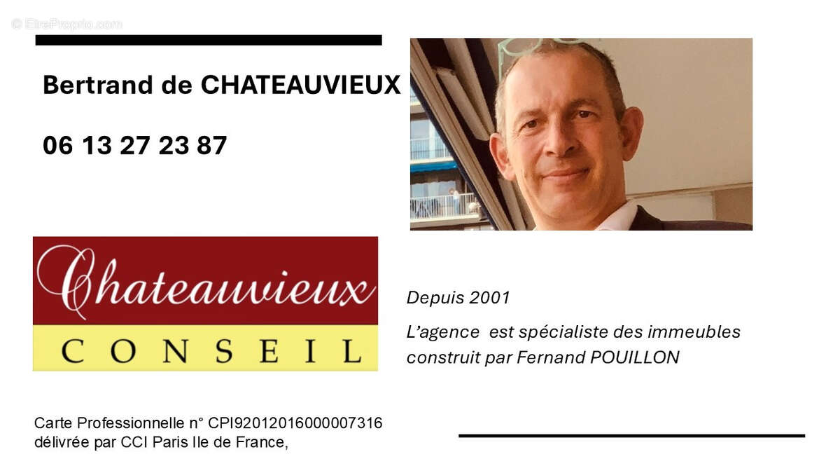 Appartement à BOULOGNE-BILLANCOURT