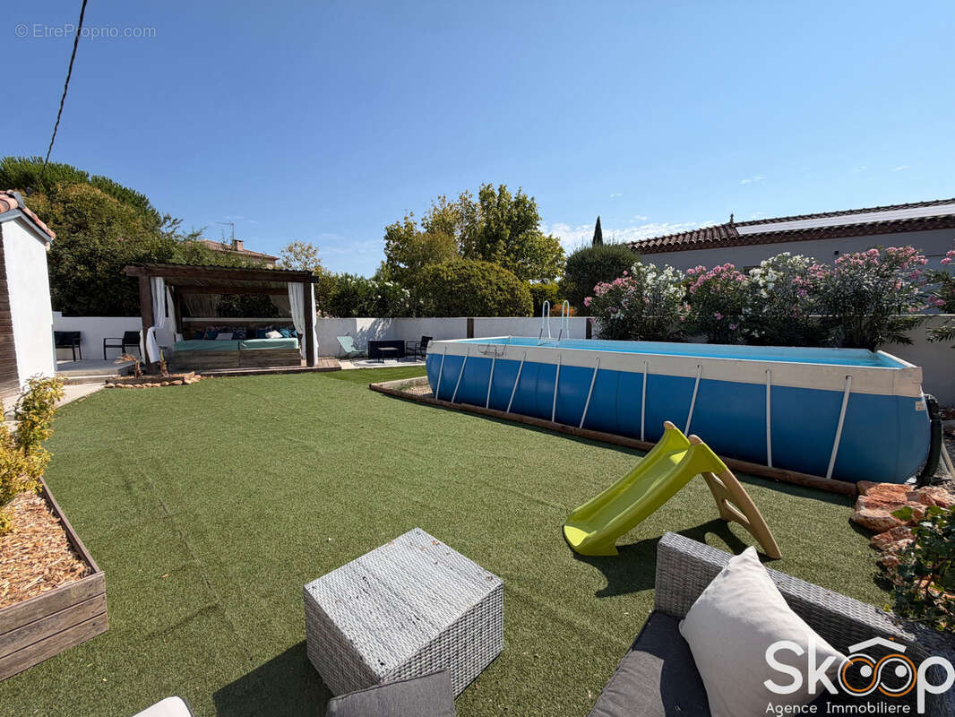 Vente maison d'architecte 5 pièces avec appartement indépendant - 34820 teyran - photo 10