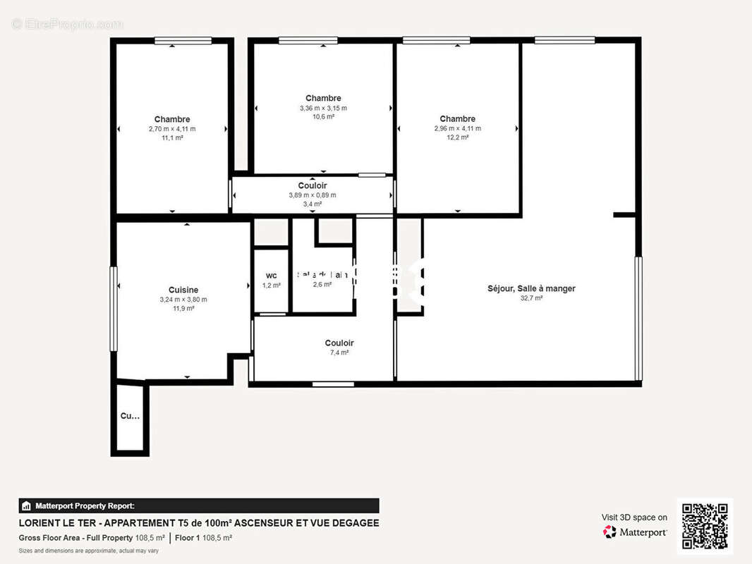 Appartement à LORIENT