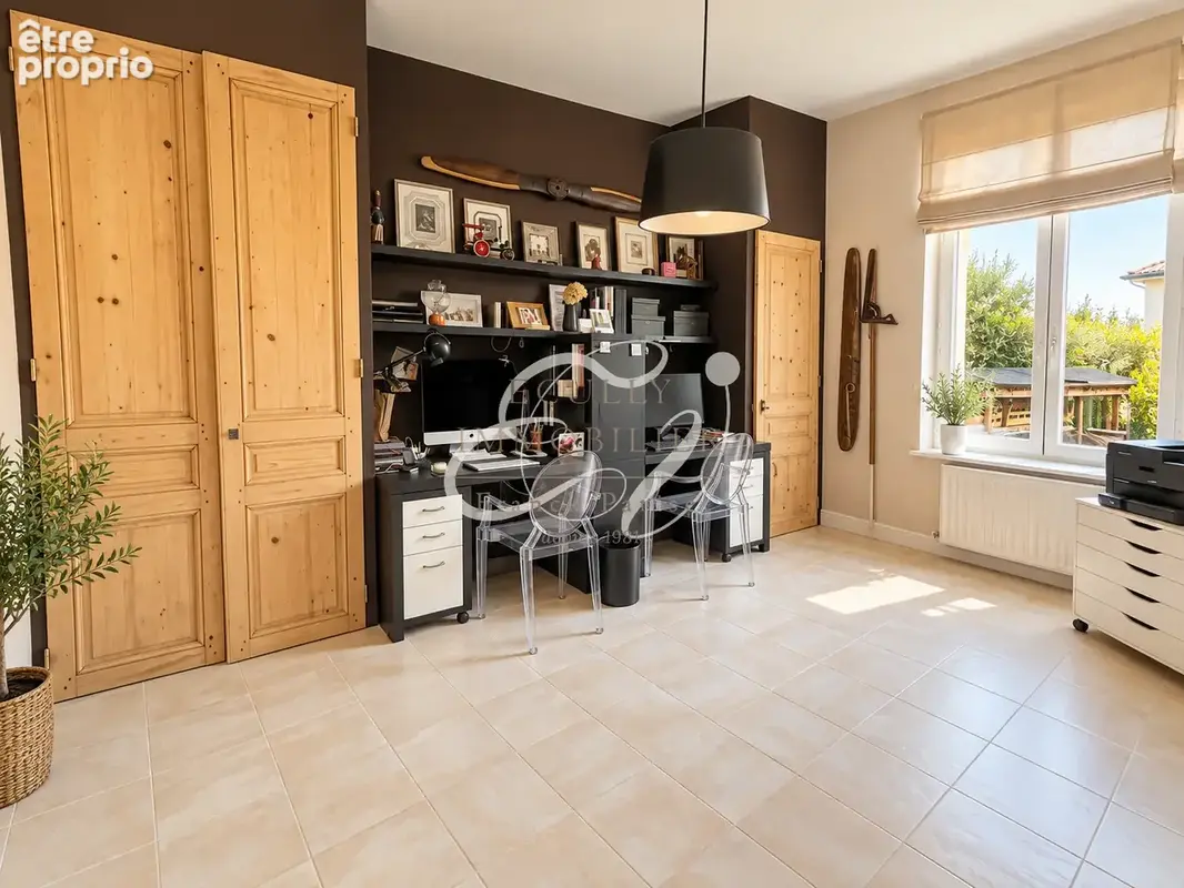 Vente 69570 dardilly - magnifique maison ancienne - 280 m2 - 10 p - 6 ch - bur -  piscine - garage - photo 9