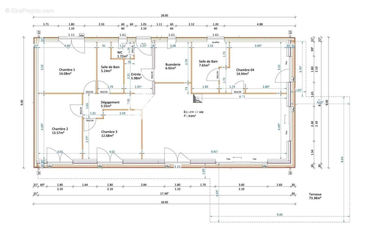 Maison 137 m² à Grosrouvre  - photo 9