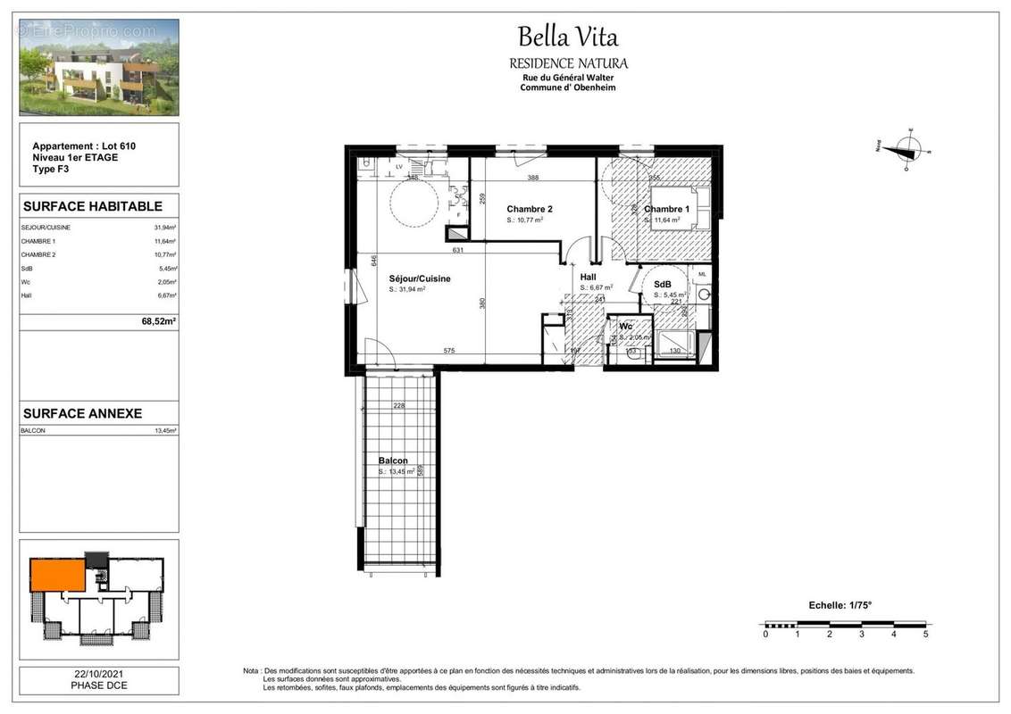 Appartement à OBENHEIM