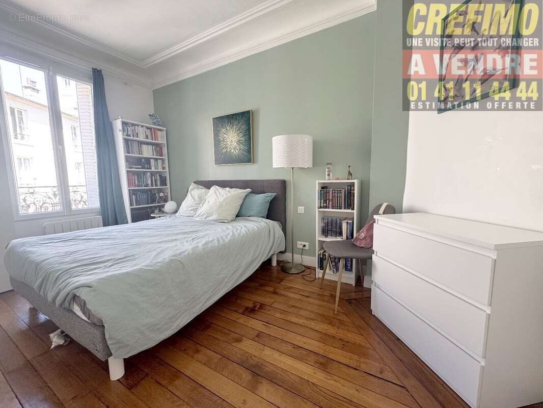 Appartement de caractère avec cachet, belle pièce de vie, cuisine aménagée à Asnières-sur-Seine. - photo 7