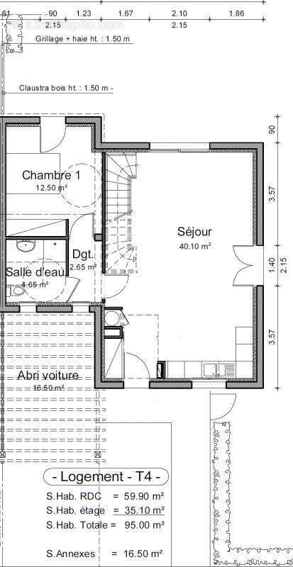 Maison à BENESSE-MAREMNE