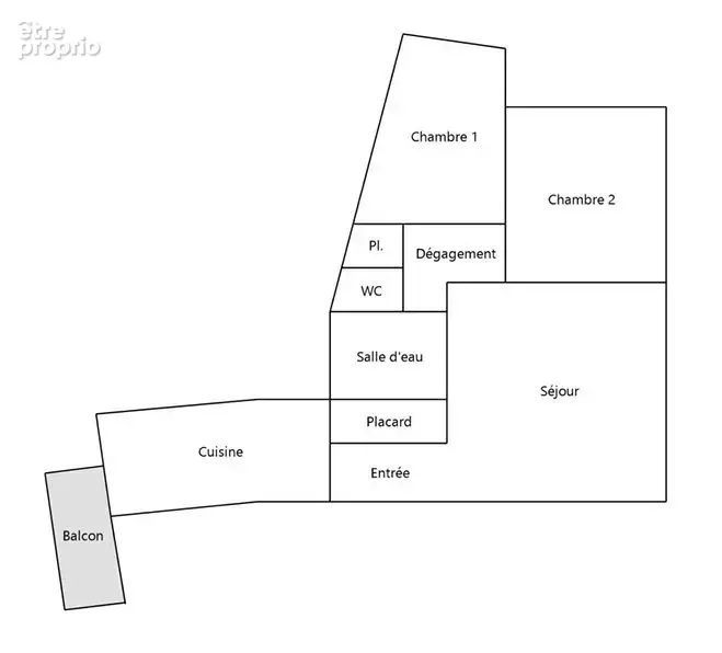 Appartement T3 à vendre Marseille 5ème (13005) I 54 m2 I Balcon I Jeanne d'arc I - photo 14