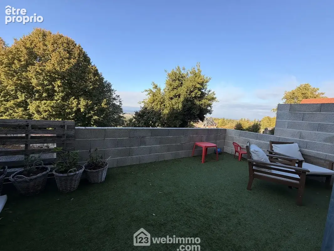 Une terrasse sans vis à vis avec ...