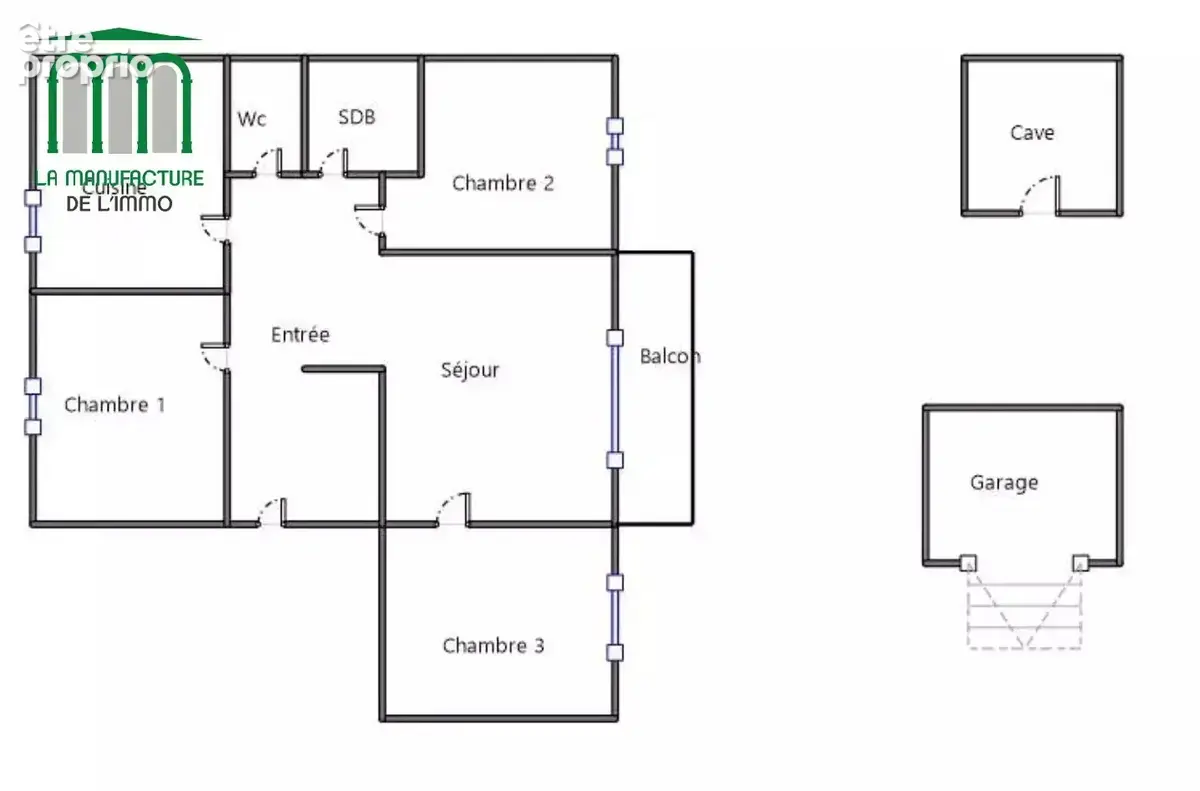 Superbe appartement t4 - 3ch avec garage - photo 16